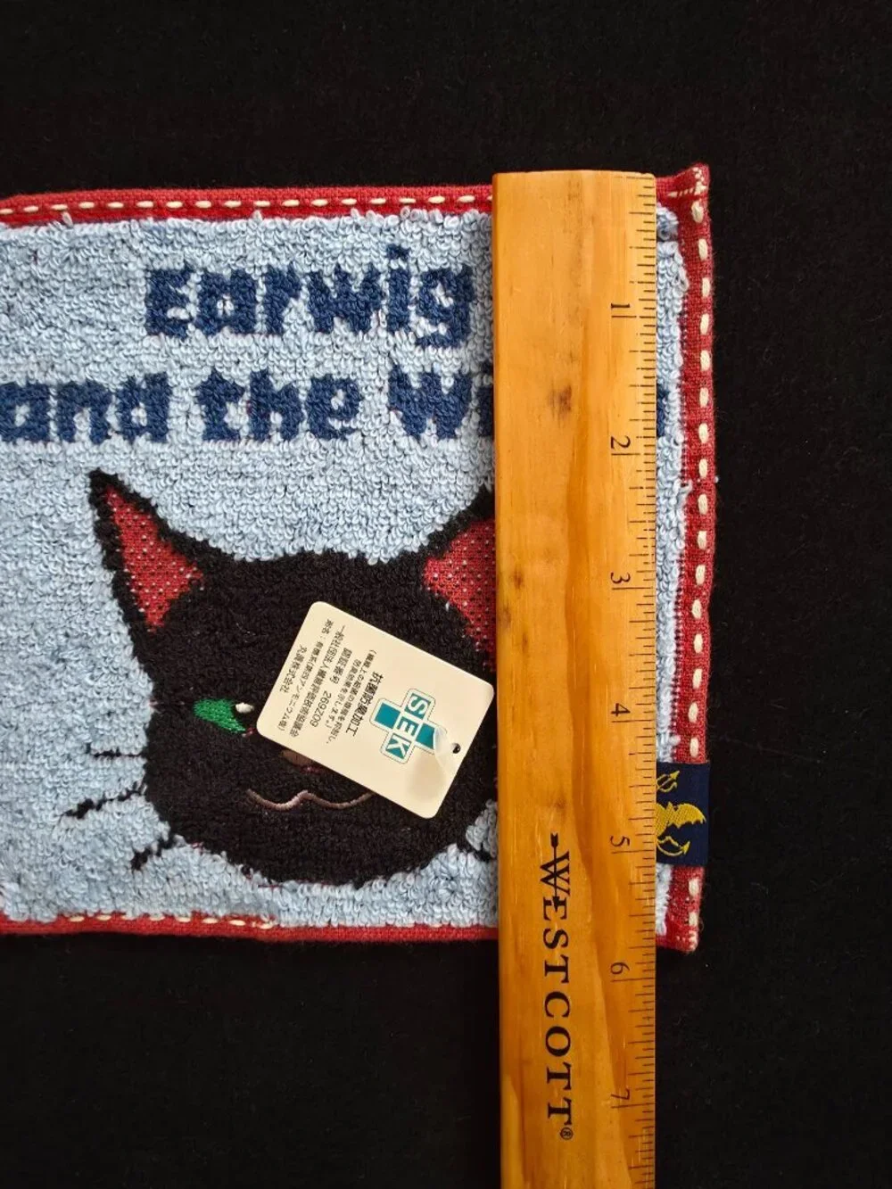 NWT Ghibli Park Japan Exclusive EARWIG AND THE WITCH THOMAS Hand Towel 6